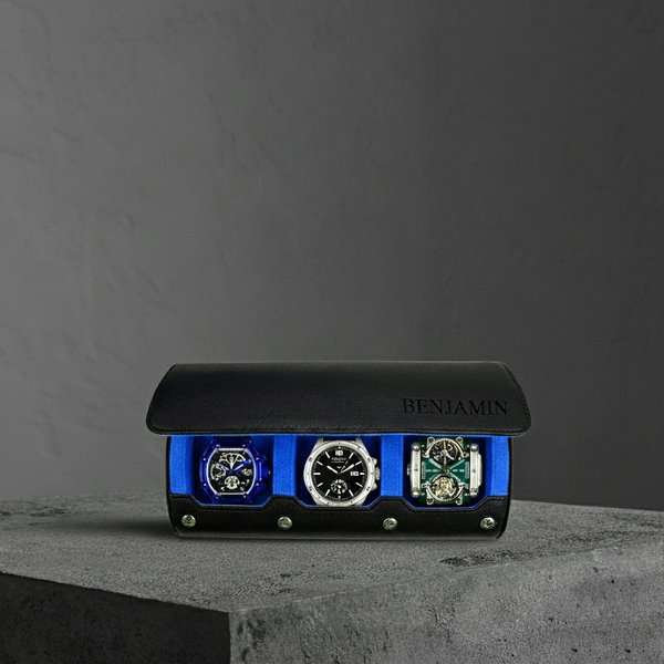 Auraver Leather Watch Roll Case™
