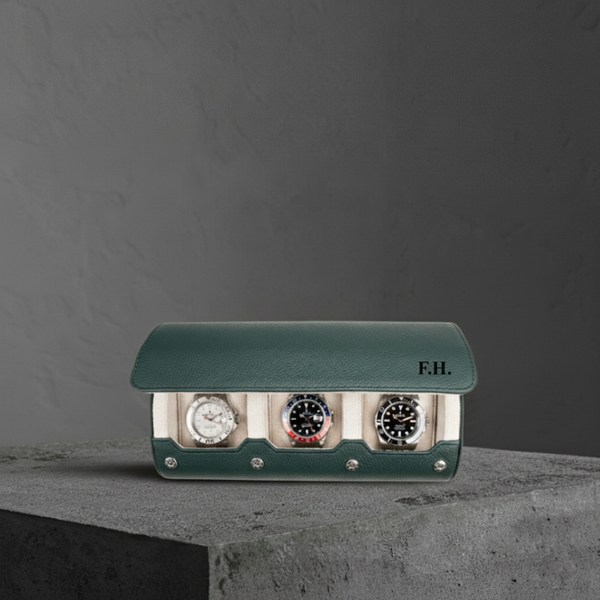 Auraver Leather Watch Roll Case™