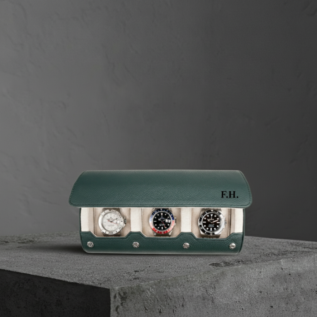 Auraver Leather Watch Roll Case™