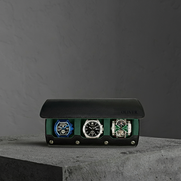 Auraver Leather Watch Roll Case™
