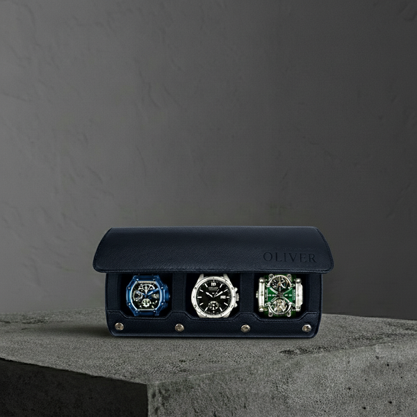 Auraver Leather Watch Roll Case™
